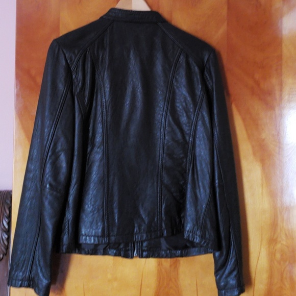 Leather Motorcycle Jacket - Picture 4 of 8